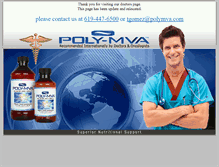 Tablet Screenshot of polymva4doctors.com